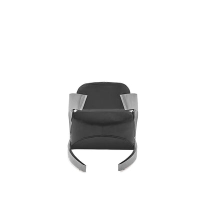 Zetta Silver Arm Chair | Soft Velvet Finish